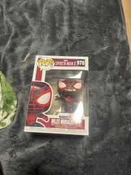 Фігурка Funko Pop! Spider-Man 2 Game Miles Morales Upgraded Suit Фанко поп! Людина павук 2 Майлз Моралес покращений костюм фото від покупців 1