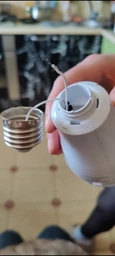 Аккумуляторная цокольная Е27 лампочка LED 2x18650, 20W светодиодная аварийная лампа на батарейках фото от покупателей 2