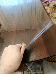 Мягкое стекло глянцевое 1мм 90x180 см