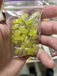 Светодиод Led 5 mm ArduinoKit желтый (50шт.)