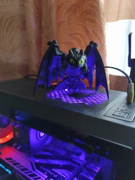 Іграшка Беззубик Toothless з фільму “Як приборкати дракона”, 200 мм, 3D-друк FDM, чорний