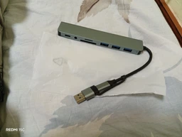 Универсальный USB 3.0 хаб + кардридер + звуковая карта SmartGo 8в1 фото от покупателей 15