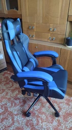Геймерське крісло GT Racer X-2323 Black/Blue фото від покупців 1
