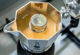 Гейзерна кавоварка Bialetti Brikka Induction на 4 чашки (170 мл)