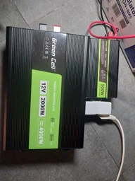 Инвертор Greencell LCD 12 B чистый синус с экраном 2000/4000 Вт (5904326374560) фото от покупателей 7