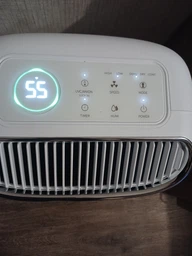 Осушитель воздуха EvoAir NovaDry 16 Smart 16л/24час датчик влажности ионизация УФ-лампа сушка белья резервуар 2,5л автоматическое отключение