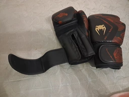 Боксерские перчатки Venum Defender Contender 2.0 Black Green (VENUM-03928-102-8oz)