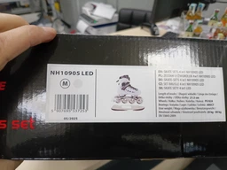Роликовые коньки Nils Extreme 4 в 1 NH10905 35-38 M LED Белые (5907695537253)