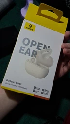 Беспроводные Наушники Baseus Bass 15 Clip Open-Ear TWS white (A00079500223-00) фото от покупателей 6