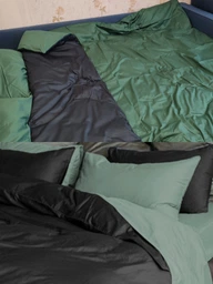 Комплект постельного белья MirSon Евро 200х220 см Royal Soft 0848 + 0844 Henry Сатин (2200008072155)