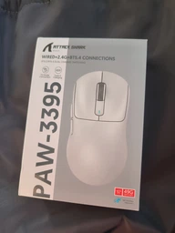 Беспроводная ATTACK SHARK X3 Черная Игровая Мышь PAW3395 для ПК Радиоканал / Bluetooth фото от покупателей 15