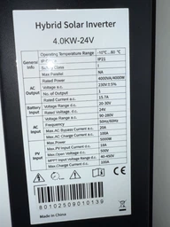Гібридний інвертор SunSwift SYP 4кВт 24V 1Ф фото от покупателей 1