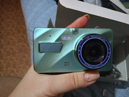 Видеорегистратор Сенсорный Дисплей 4.0 дюйма Dual Lens на 2 камеры (спереди + сзади) фото от покупателей 1