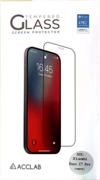 Защитное стекло ACCLAB 9H для смартфона Poco X7 Pro/X6 Pro Black (1283126607844)