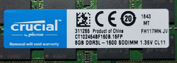 Оперативная память DDR3L 1600 8Gb для ноутбука PC3L-12800s SoDIMM 1.35v CYBORG&nbsp;CB16D3LS11/8 (776735) фото от покупателей 1