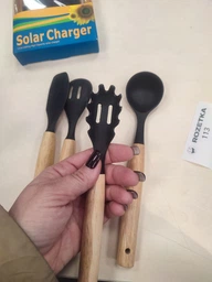 Набор кухонных принадлежностей 12шт Kitchen Set Черный