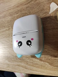 Портативний міні принтер термопринтер Mini printer Pink +2 вида паперу ( звичайний, самоклеючий,кольоровий) фото від покупців 17