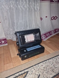 2в1 - Обігрівач газовий + плита, пальник Tradis, чорний фото від покупців 4