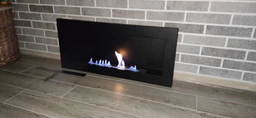 Биокамин настенный Fire Comfort 900x400x120 Черный матовый