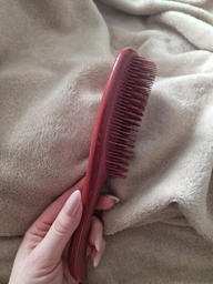 Универсальная женская расческа для волос, популярная щетка Tangle Teezer The Ultimate Detangler, Белая фото от покупателей 4