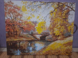 Картина по номерам. Осенний пейзаж ©Сергей Лобач. 40х50. KHO2879. Идейка