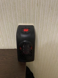 Мини обогреватель портативный 400W Handy Heater с пультом, таймер, электрический тепловентилятор, дуйчик в розетку фото от покупателей 13