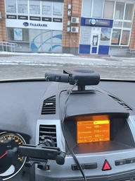 Автомобильный тепловентилятор - обогреватель салона авто 2в1 керамический кондиционер автодуйка печка в машину на 12/24V фото от покупателей 7
