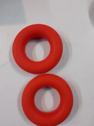 Кистьовий еспандер кільце EasyFit Ring 27 кг червоний (силіконовий еспандер-кільце для рук, бублик тренажер для передпліччя та кисті рук) YL-1840-27K