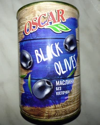 Маслины черные без косточки Oscar 400 г (8413552051345)