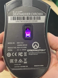 Ігрова миша DeathAdder Overwatch дротова USB з підсвічуванням 16000 dpi, оптична мишка з 7 кнопками, прогумованим коліщатком, сумісна з Windows і Mac, для геймерів, кіберспорту, офісу та дому Чорна R90161-Z фото від покупців 1