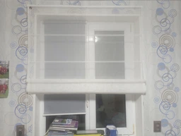 Римская штора система Light I&H Тюль Эйр Кремовый 130*170 см