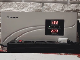 Стабілізатор REAL-EL STAB SLIM-1000, white (EL122400007) фото від покупців 1