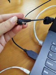 Кабель USB Type-c на DC (4.0 х 1.7) для зарядки ноутбука c PD триггером 65W , 1.5 метра (0398) фото от покупателей 5