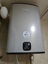 Бойлер Atlantic Steatite Cube WI-FI ES-VM 75 S4 C2 WD (2400W) silver фото от покупателей 1