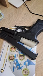 Игрушечный пистолет на пластиковых пульках Glock 17 CYMA ZM17 фото от покупателей 1