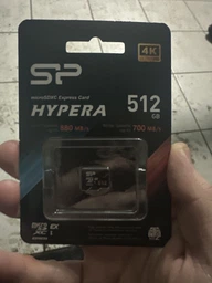 Карта памяти Silicon Power Hypera Express Card microSDXC 512 GB UHS-I U3 V30 Class 10 (SP512GBSTEI31V10)