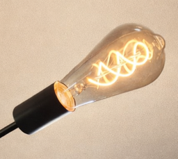 Лампа светодиодная 4W 220V 140lm 1800K E27 64x143mm филаментная [4099854091315] OSRAM Vintage 1906 LED EDISON