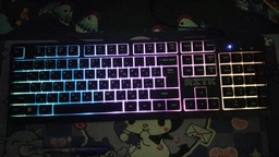 Клавиатура проводная RZTK Membrana RGB USB Black фото от покупателей 9