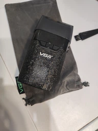 Электробритва шейвер мужской профессиональный VGR V-640S бритва 9000 ОБ. чорный фото от покупателей 3