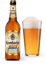 Упаковка пива Krombacher Pils світле фільтроване безалкогольне 0.5% 0.33 л х 24 шт (4008287058543_4008287758504) фото від покупців 1