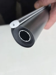 Ролета тканевая Roll Group Blackout LUX 56х165 Бежевый 707 фото от покупателей 3