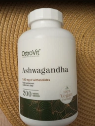 Натуральная добавка OstroVit Vege Ashwagandha, 200 таблеток
