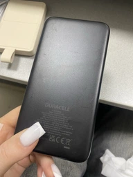 УМБ Duracell | CHARGE PLUS | 10000 mAh | 15W | Black (DRPB3009A) фото от покупателей 9