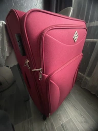 Валіза Bonro Tourist велика на 4 колесах вишнева (10132802)