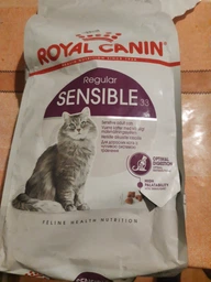 Сухой корм Royal Canin SENSIBLE для взрослых кошек с чувствительным пищеварением 400 г (3182550702263) фото от покупателей 3