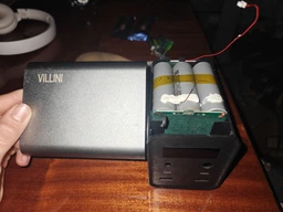 Павербанк 60000 mAh QC 3.0 PD 100W Ліхтарик - для ноутбука телефона роутера айфона, Універсальна батарея Зовнішній акумулятор, темно-сірий