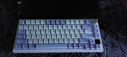 Механічна ігрова клавіатура AJAZZ AK820 RGB Pro для геймерів: Hot-Swap, Gasket Mount, 81 клавіша, PBT кейкапи провідна White-Purple фото від покупців 19