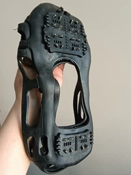 Льодоходи-льодоступи (антиковзні накладки на взуття) Sturm Mil-Tec BOOT SPIKES OVERSHOE Black 35-39 (12923002) фото от покупателей 2