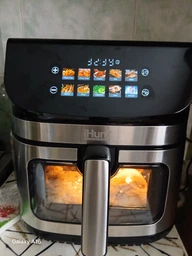 Аерогриль мультипіч iHunt BRO Air Fryer II Ultra 9L з подвійним нагріванням (верхній + нижній)