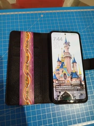 Чохол книжка для Xiaomi Redmi Note 11 та Note 11s магніт хлястик прошита Mavis чорний фото від покупців 1